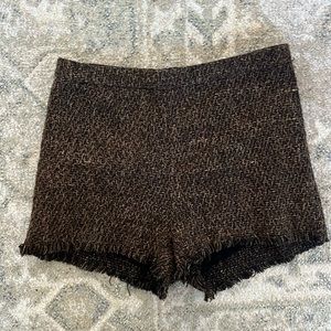 Free People Tweed Shorts size 10